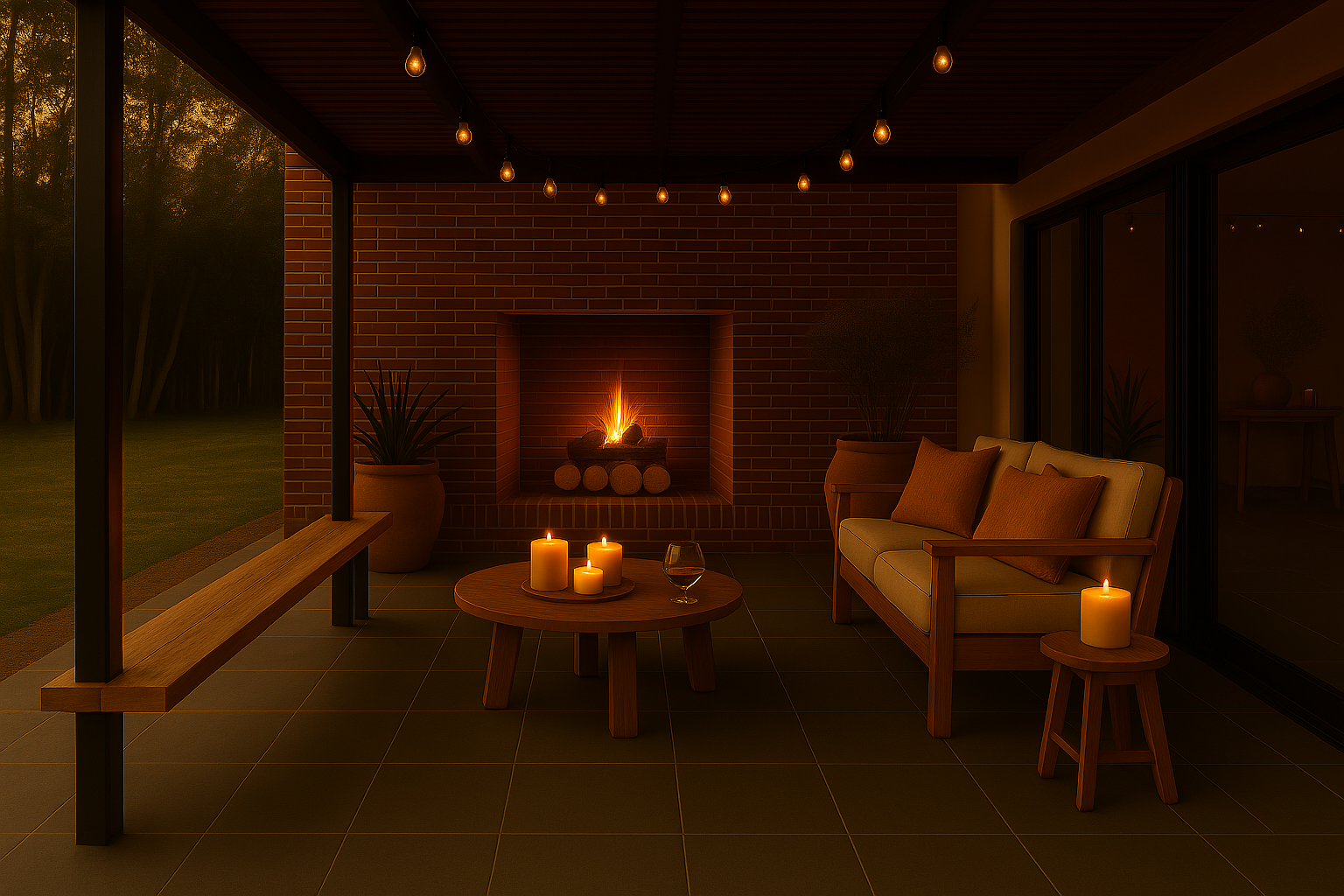 Estilo cálido y acogedor